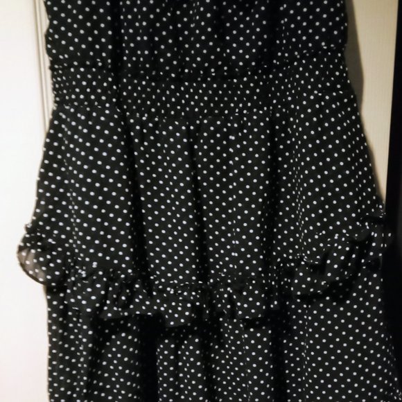 Ruffle Polka Dot Dress - Picture 6 of 6
